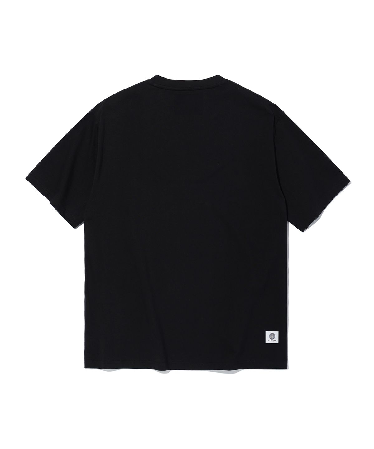 사운즈라이프(SOUNDSLIFE) Museum lettering T-Shirts Black