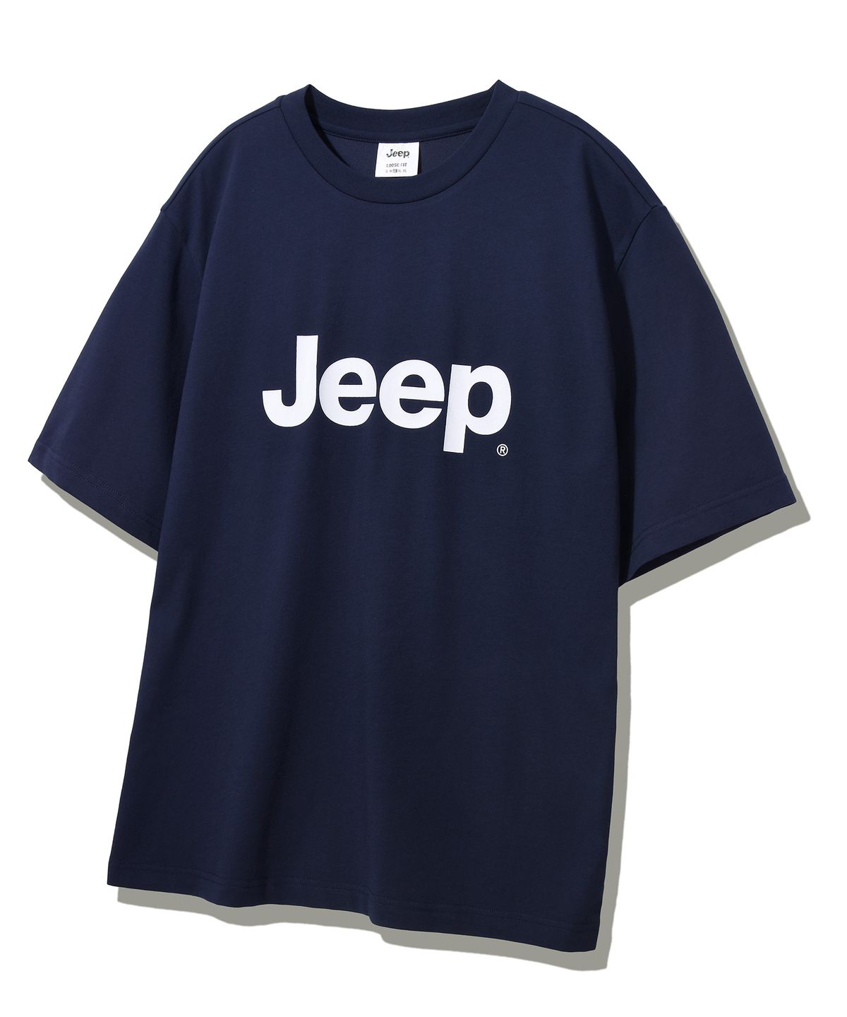 지프(JEEP) [190g] 빅 로고 반팔 티셔츠 (JR5TSU091NA)