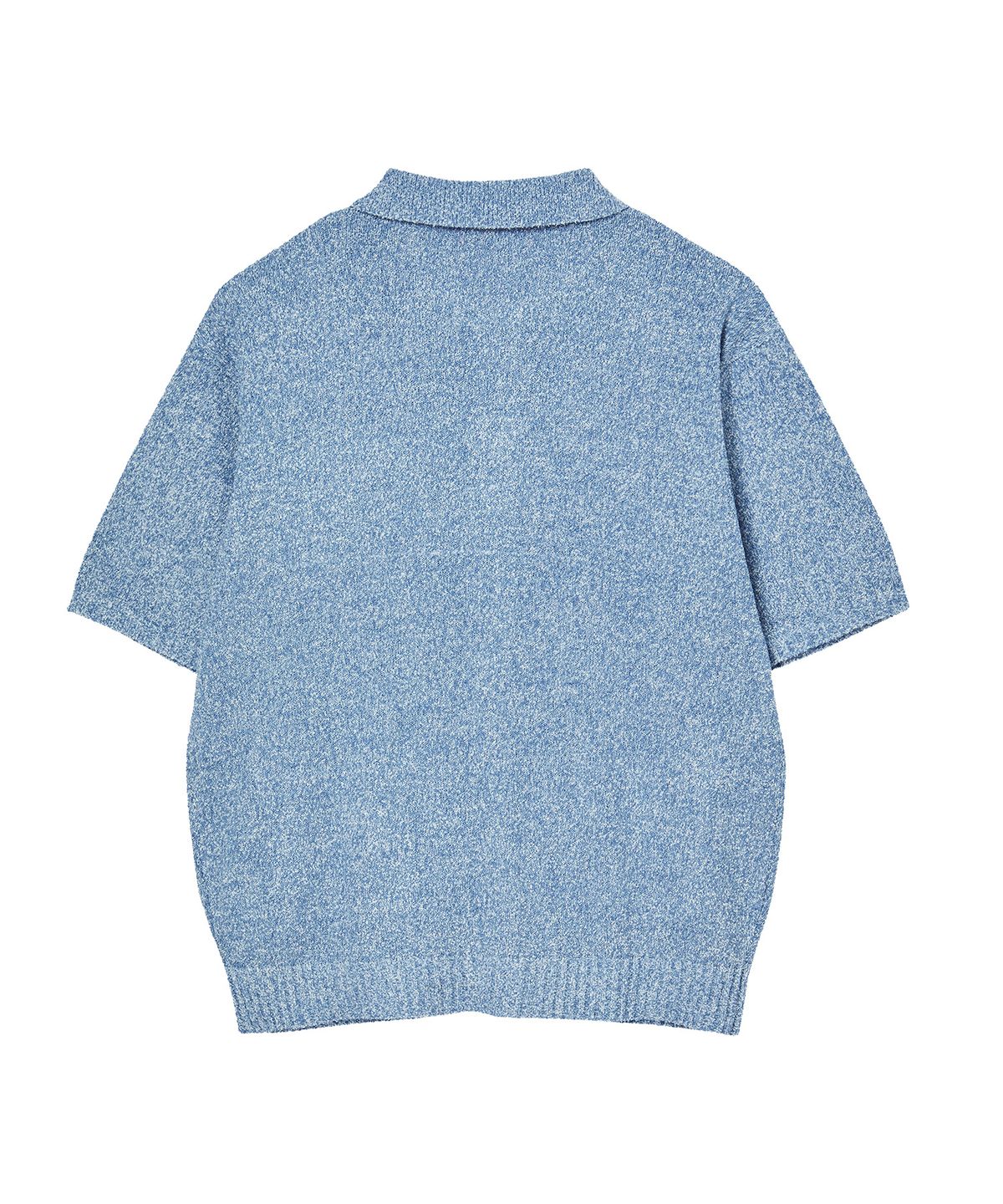 꼬모니노즈(COMONINOZ) TWO TONE HALF SLEEVE CARDIGAN [3 COLOR]