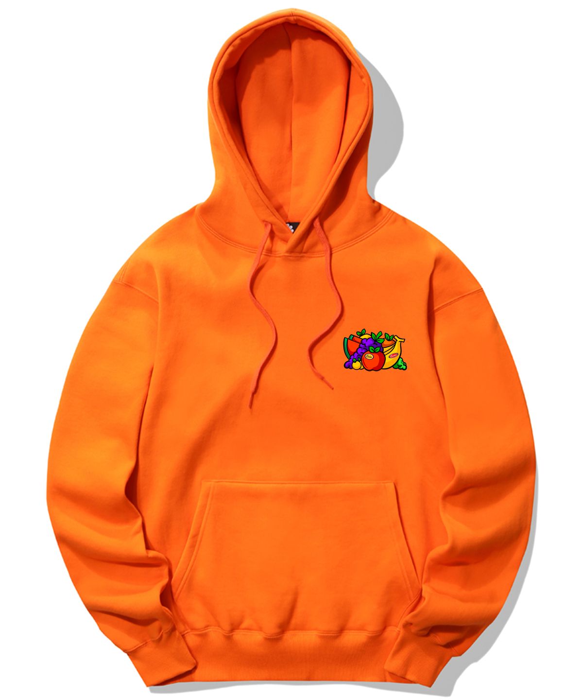 트립션(TRIPSHION) ASSORTED FRUITS LOGO 후드티 - 오렌지