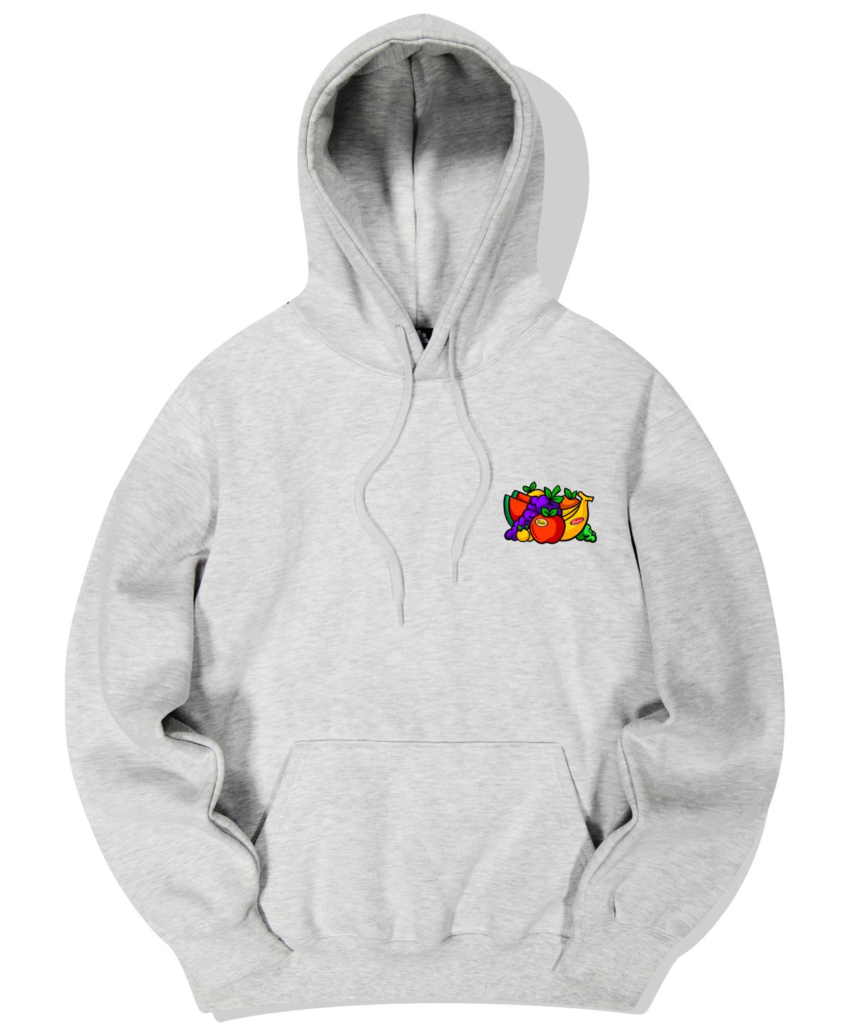 트립션(TRIPSHION) ASSORTED FRUITS LOGO 후드티 - 화이트