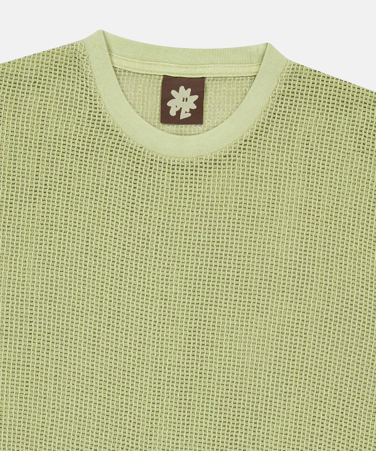 썬러브투어(SUNLOVETOUR) Overdyed Mesh Tee Green