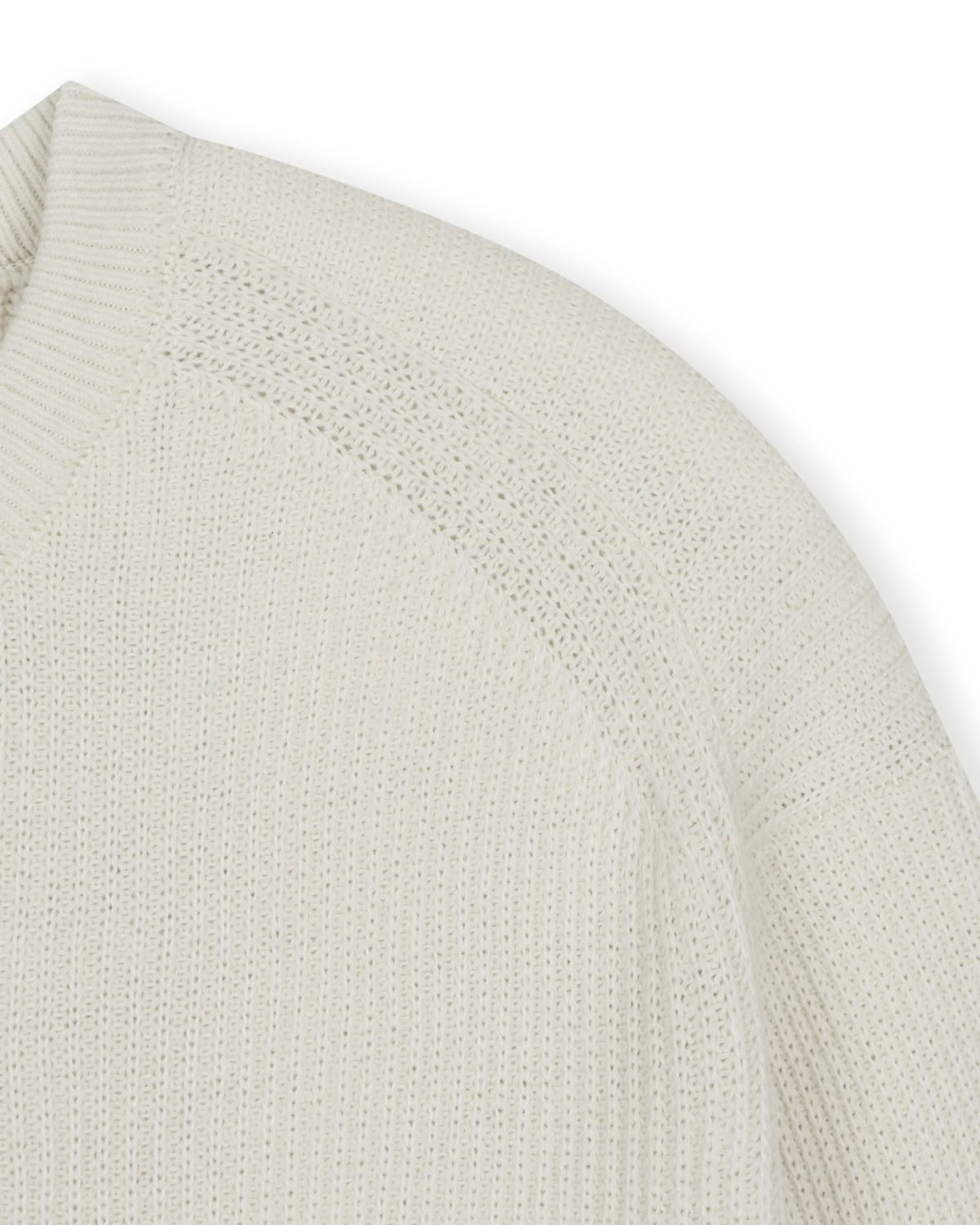 비슬로우(BESLOW) [비슬로우X데릭]CREW NECK SHORT CARDIGAN IVORY