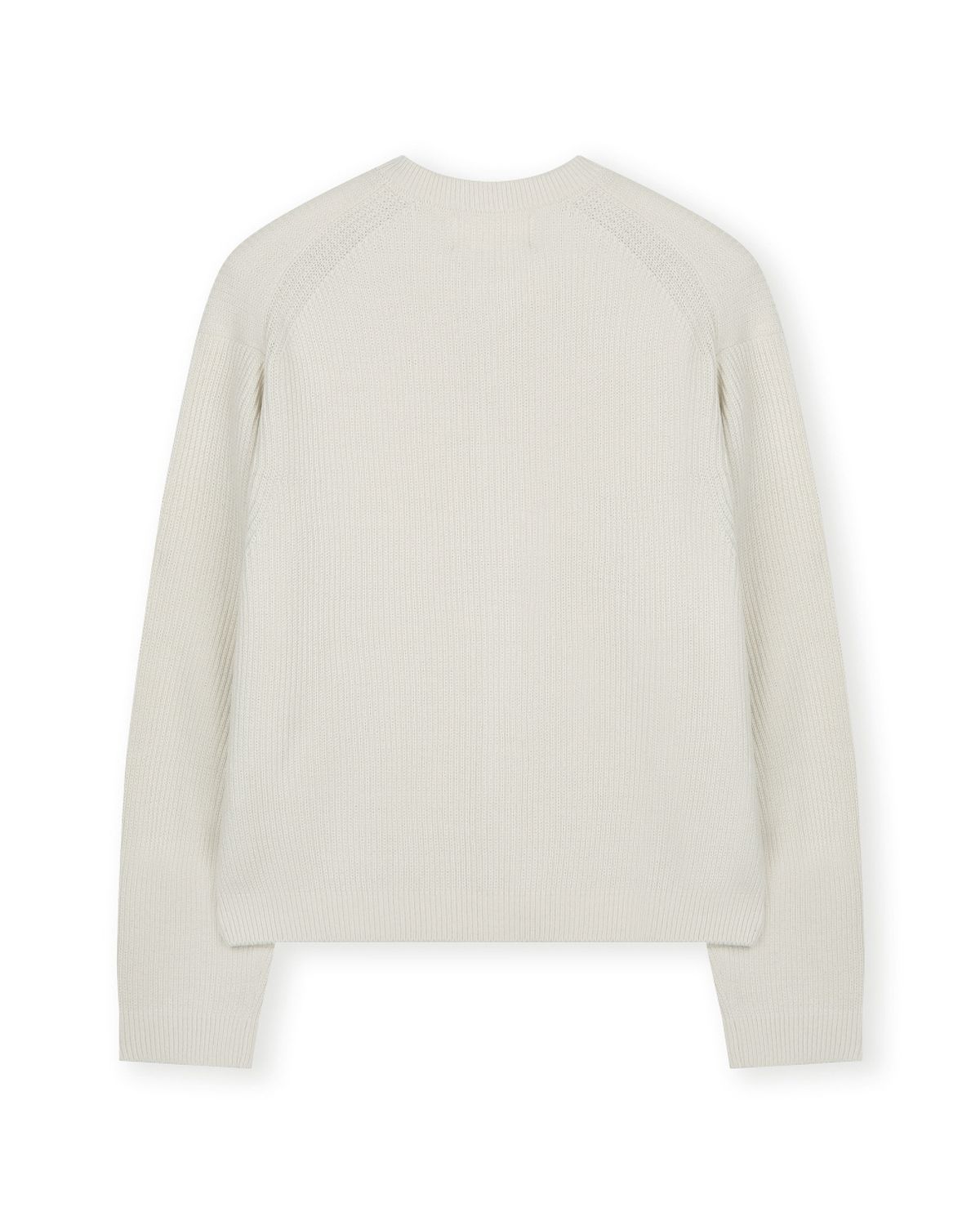 비슬로우(BESLOW) [비슬로우X데릭]CREW NECK SHORT CARDIGAN IVORY