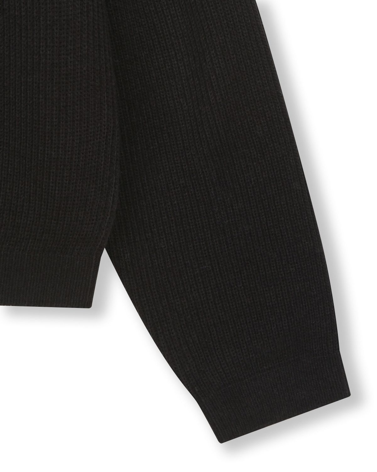 비슬로우(BESLOW) [비슬로우X데릭]CREW NECK SHORT CARDIGAN BLACK