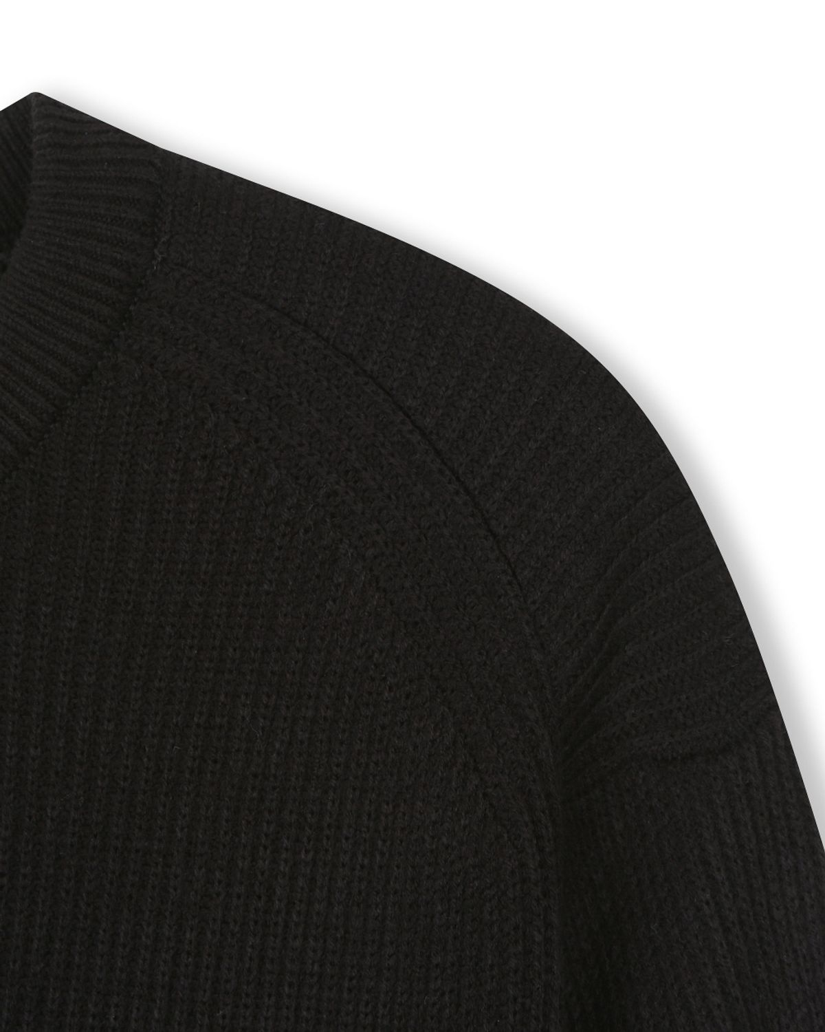 비슬로우(BESLOW) [비슬로우X데릭]CREW NECK SHORT CARDIGAN BLACK