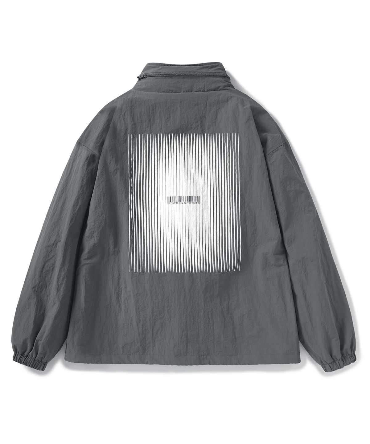미니멀프로젝트(MINIMALPROJECT) 바코드 우븐 코치 자켓 MJK117 [DarkGray]
