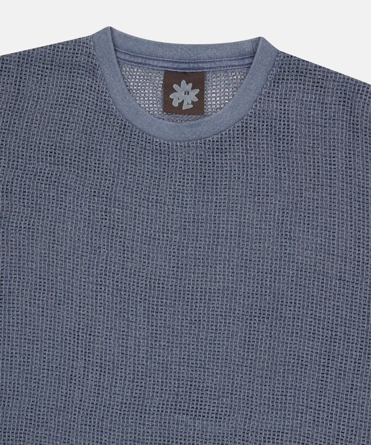 썬러브투어(SUNLOVETOUR) Overdyed Mesh Tee Navy