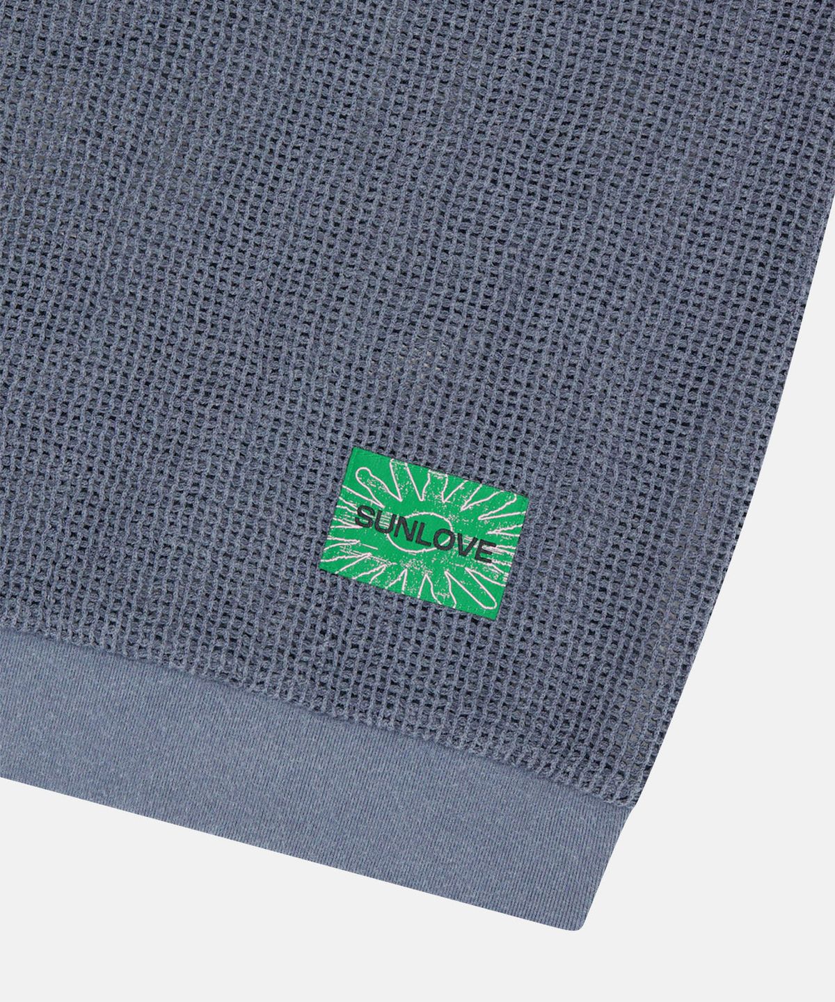 썬러브투어(SUNLOVETOUR) Overdyed Mesh Tee Navy