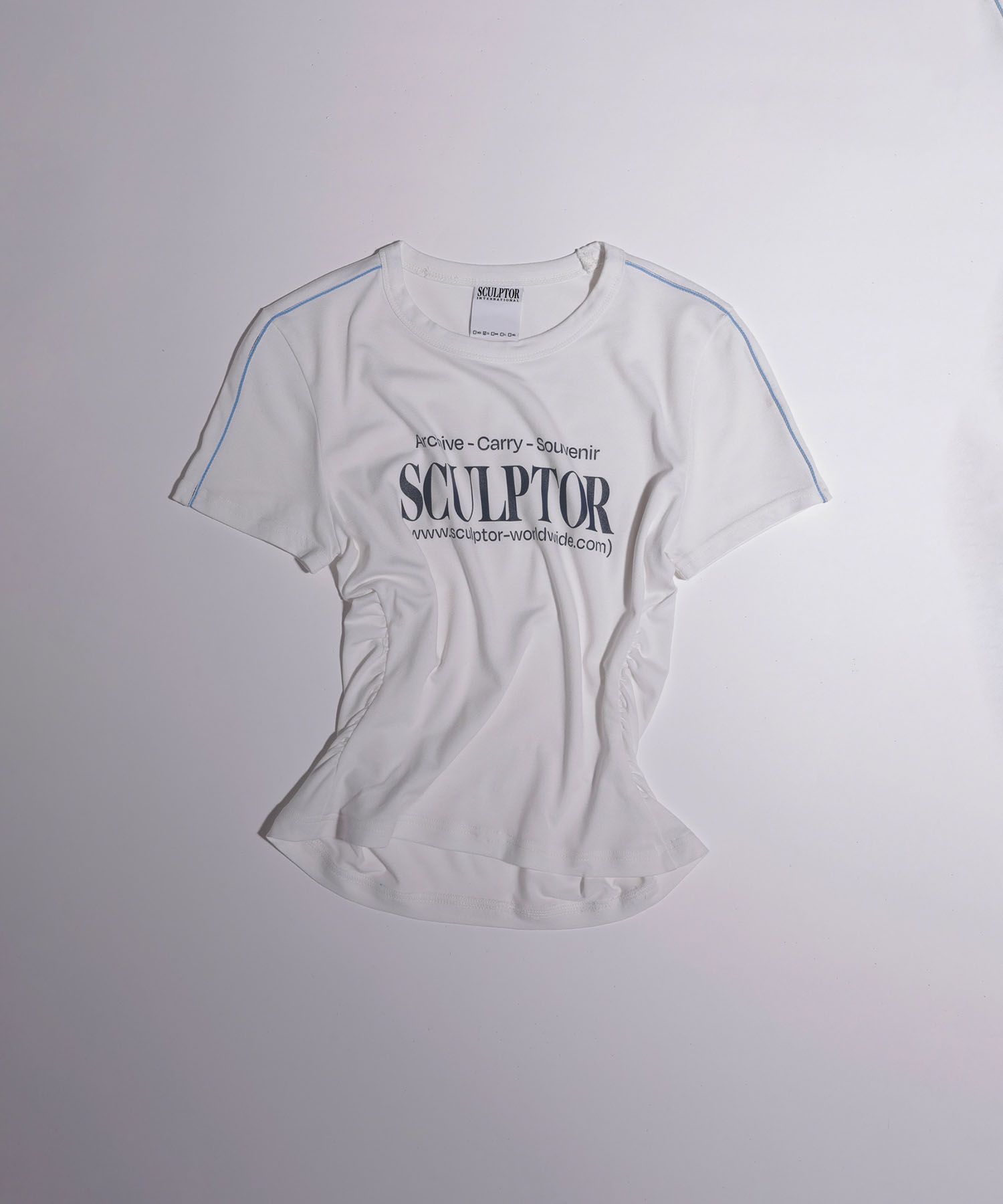 Tシャツ・カットソー [SCULPTOR] Sports Lettering Tee White SC24S271WH MUSINSA公式 | SCULPTOR Sports Lettering Tee White