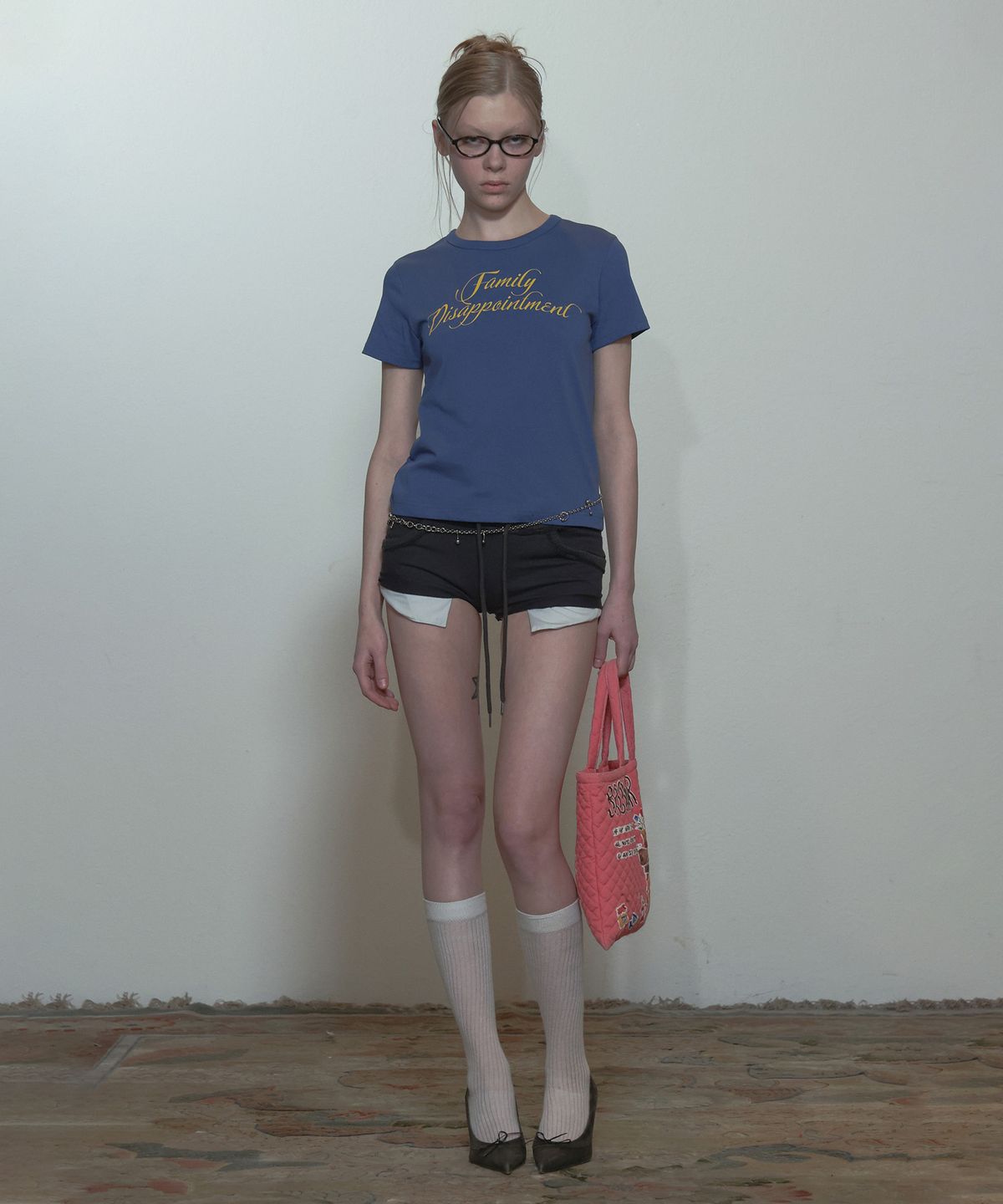 스컬프터(SCULPTOR) Family Disappointment Tee Vintage Blue