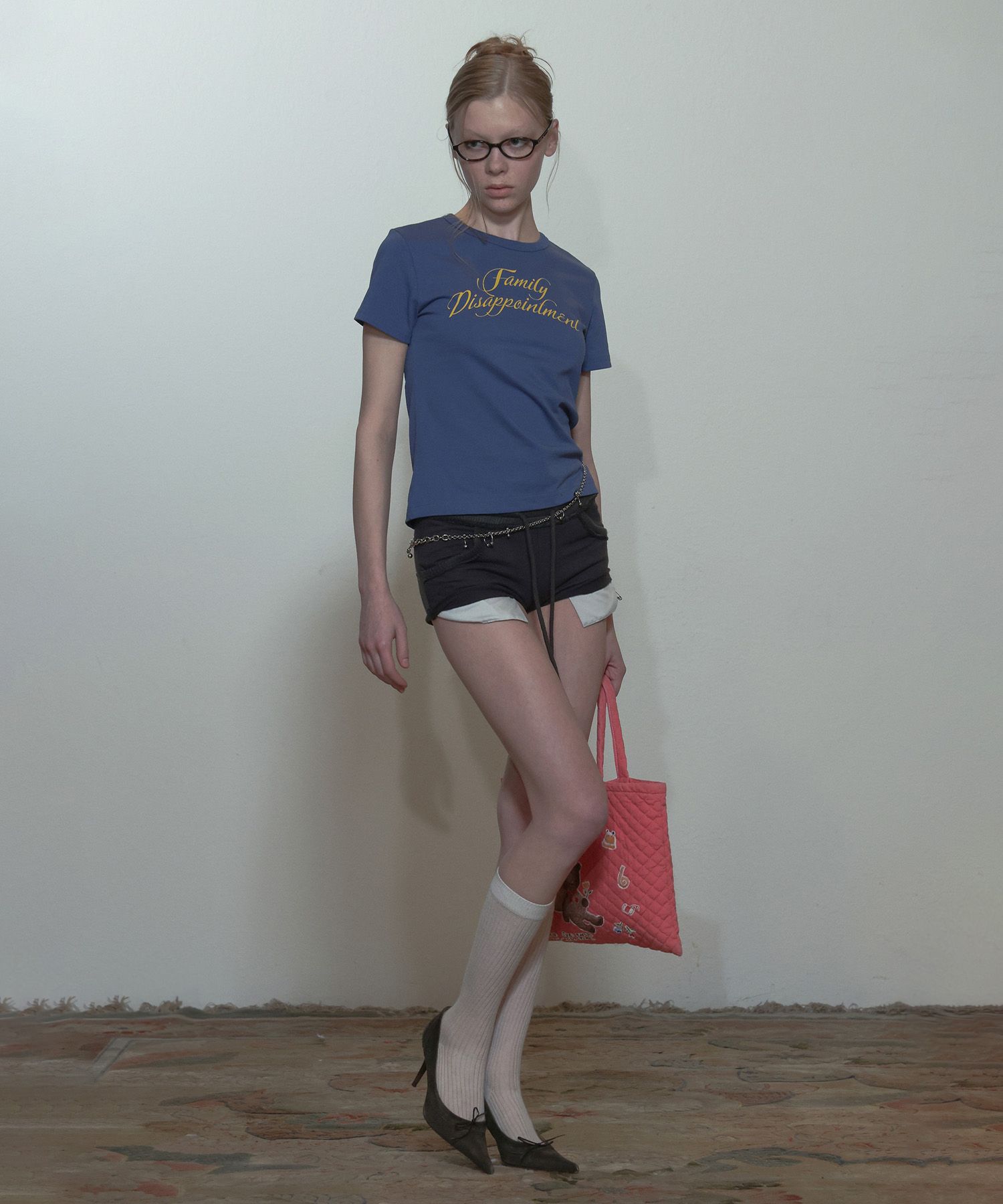 MUSINSA | SCULPTOR Family Disappointment Tee Vintage Blue