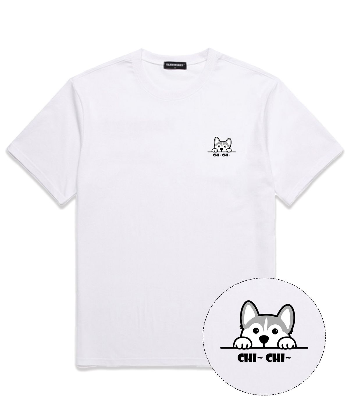 밴웍스(VANNWORKS) [SET] 미니 로고 그래픽 오버핏 반팔 티셔츠 8종 (VSMIX003)