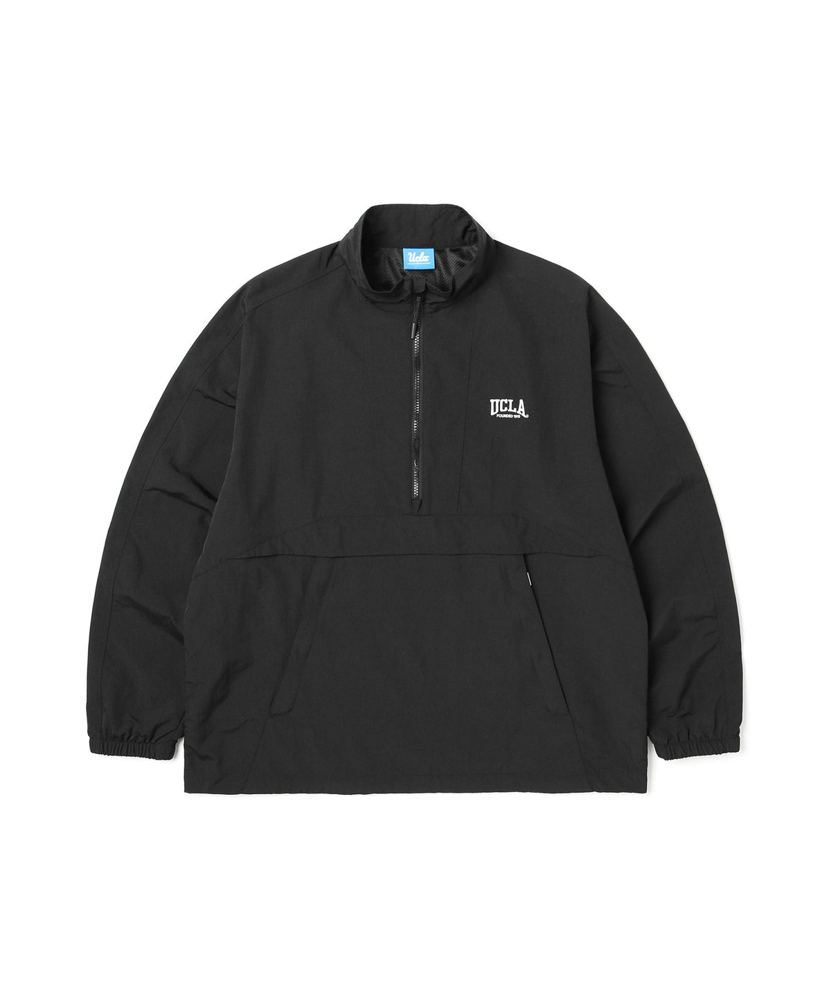유씨엘에이(UCLA) 남여공용 나일론 하이넥 아노락[BLACK](UA3UJ81_39)