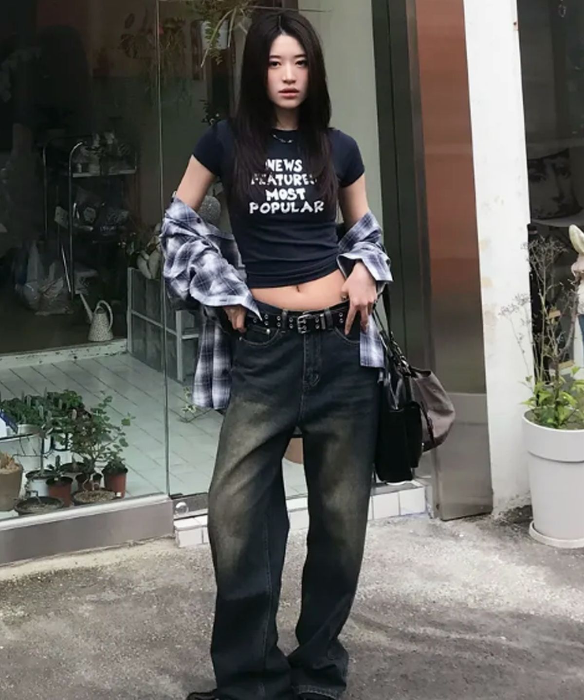 칙스(CHICKS) [데일리 사계절] SDP 미니멀 스트레이트 데님 팬츠 4color