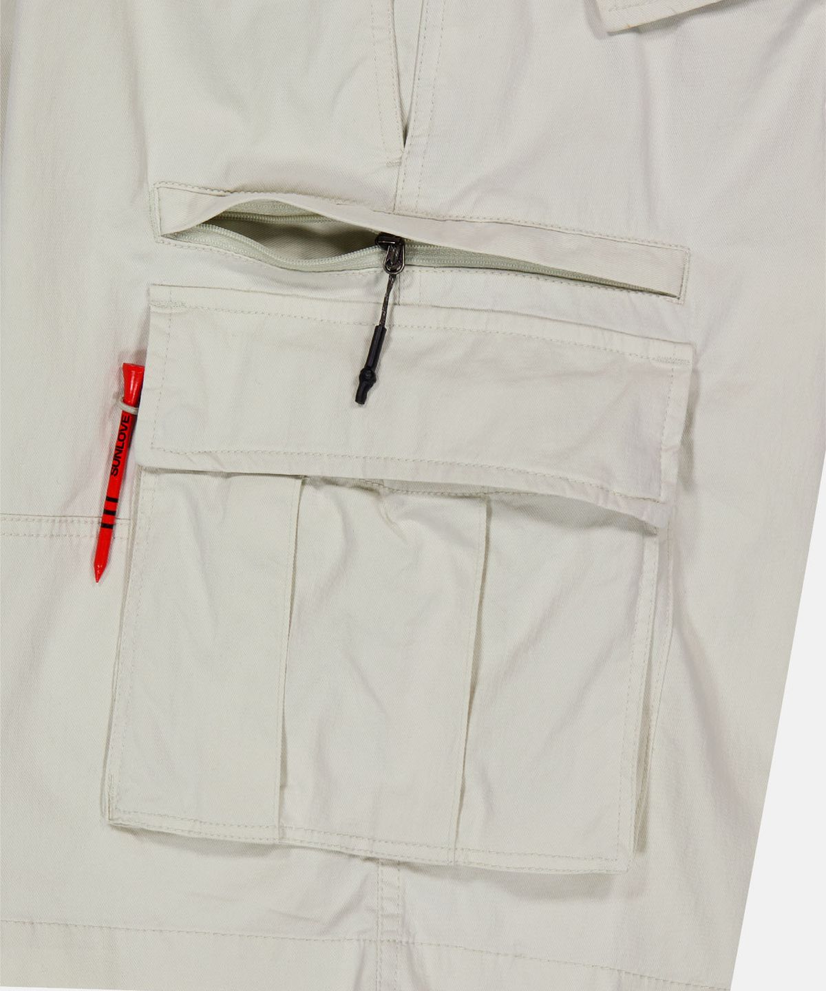 썬러브투어(SUNLOVETOUR) Square Cargo Shorts Ivory