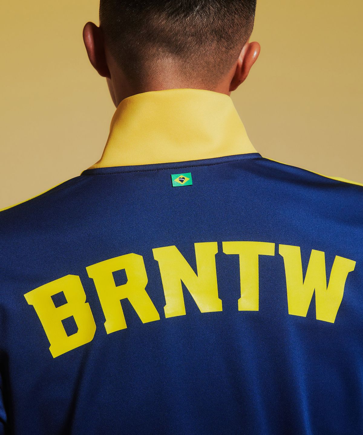본투윈(BORN TO WIN) TRACK LINE JERSEY JACKET [NAVY]