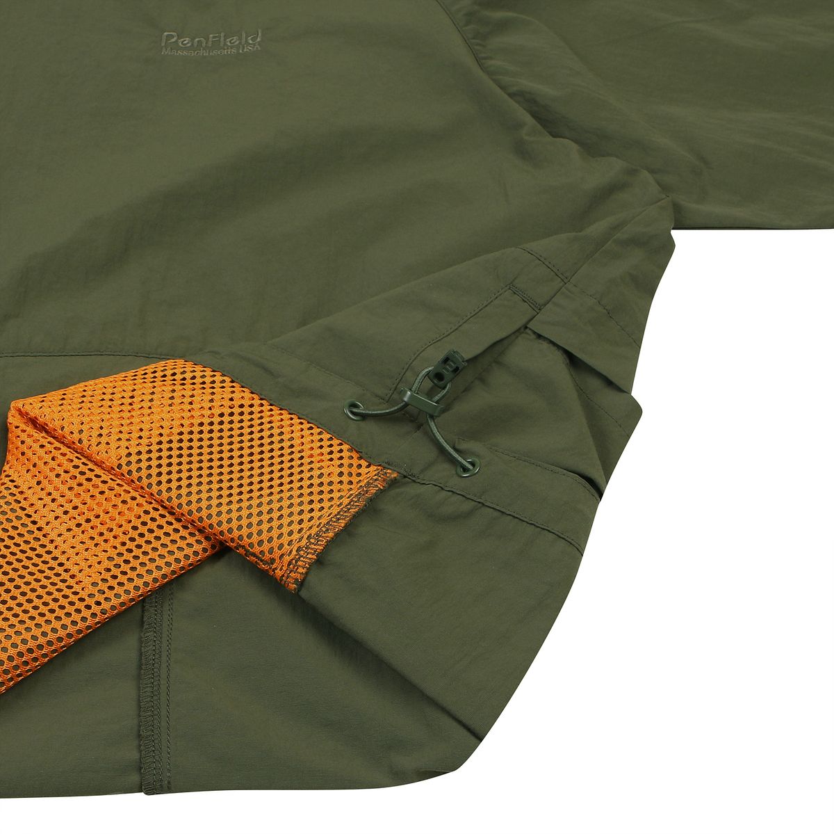 펜필드(PENFIELD) CN BACK POCKET PULLOVER SHORT SLEEVE OLIVE_FQ2KT64U