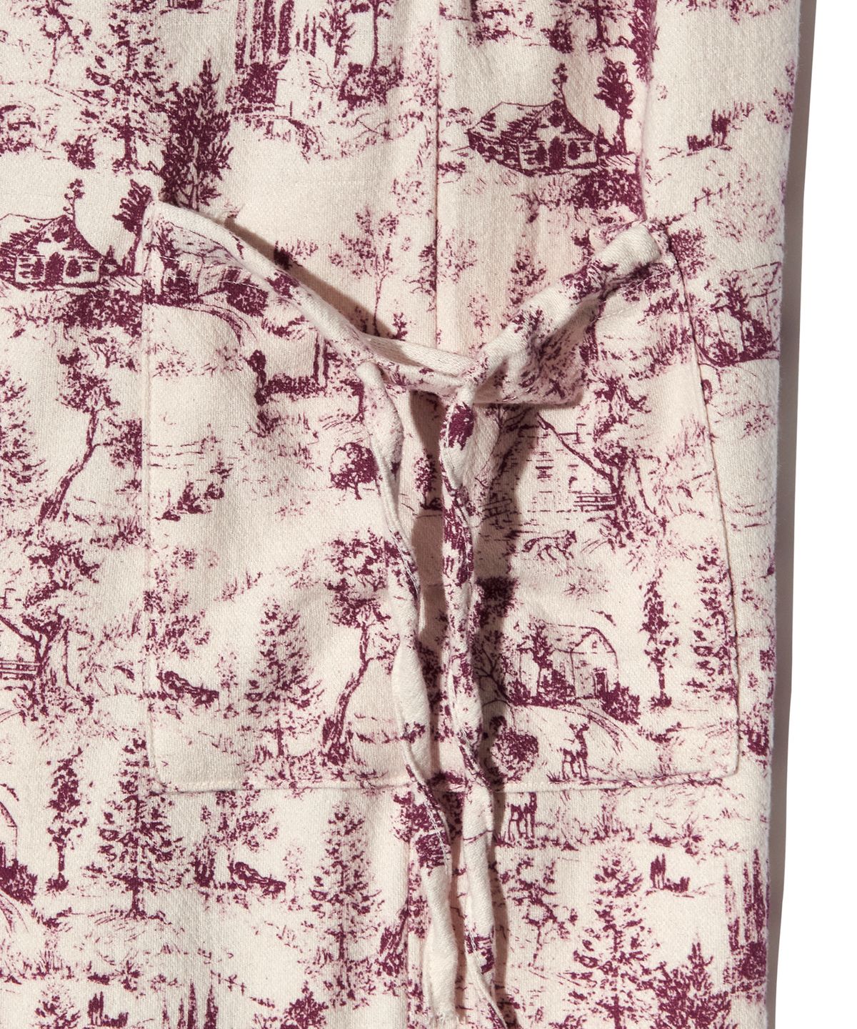 피스메이커(PIECE MAKER) PATTERN CARGO PANTS (WINE)