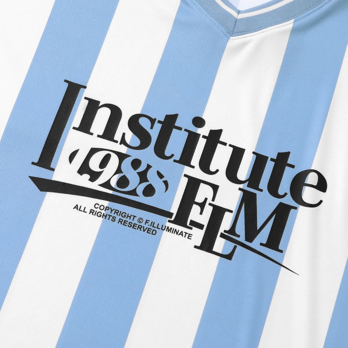 필루미네이트(FILLUMINATE) FLM 스트라이프 스포츠 저지 롱 슬리브-3Color