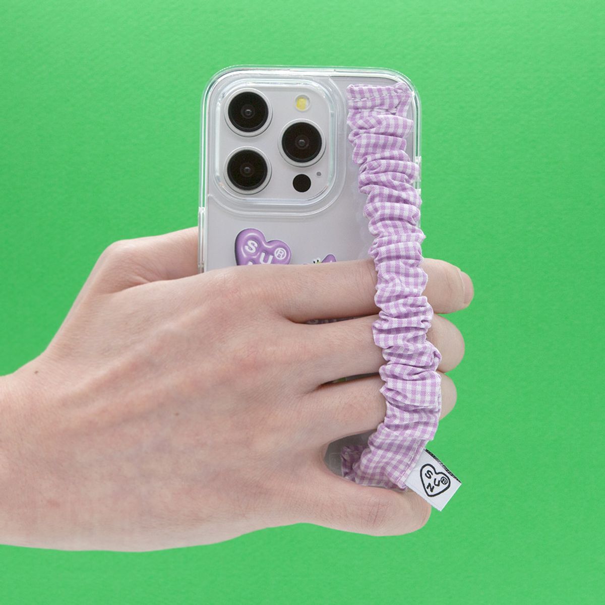 세컨드유니크네임(SECOND UNIQUE NAME) SUN CASE CHECK GOBULL BAND PURPLE