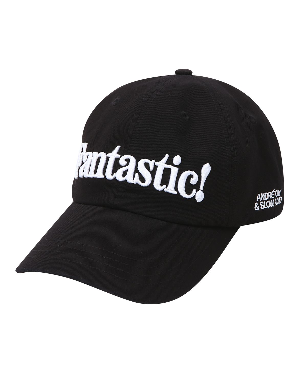 슬로우애시드(SLOWACID) 앙드레김 X 슬로우애시드 FANTASTIC 볼캡 [블랙]
