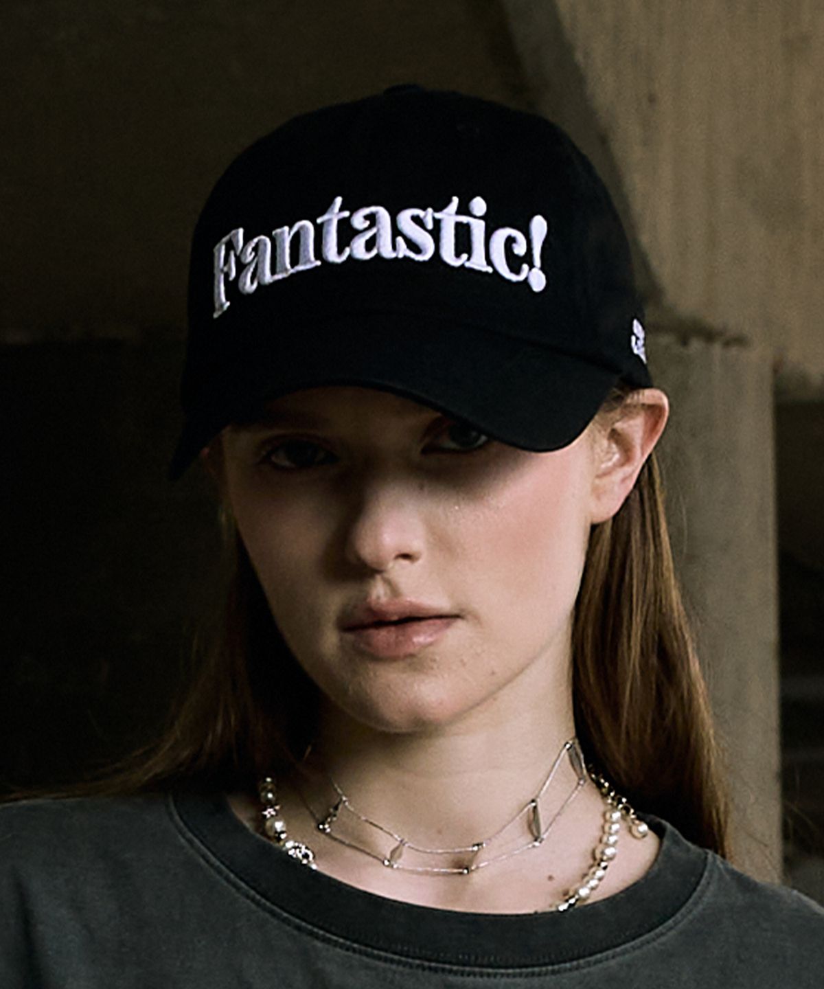 슬로우애시드(SLOWACID) 앙드레김 X 슬로우애시드 FANTASTIC 볼캡 [블랙]