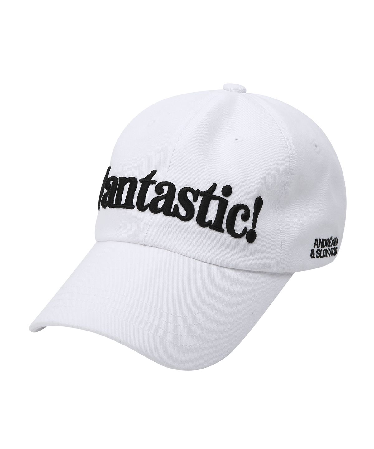 슬로우애시드(SLOWACID) 앙드레김 X 슬로우애시드 FANTASTIC 볼캡 [화이트]