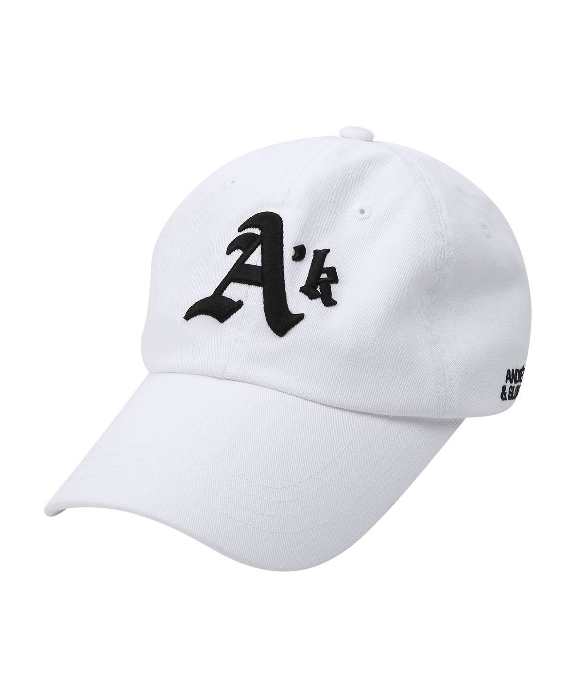 슬로우애시드(SLOWACID) 앙드레김 X 슬로우애시드 AK 볼캡 [화이트]
