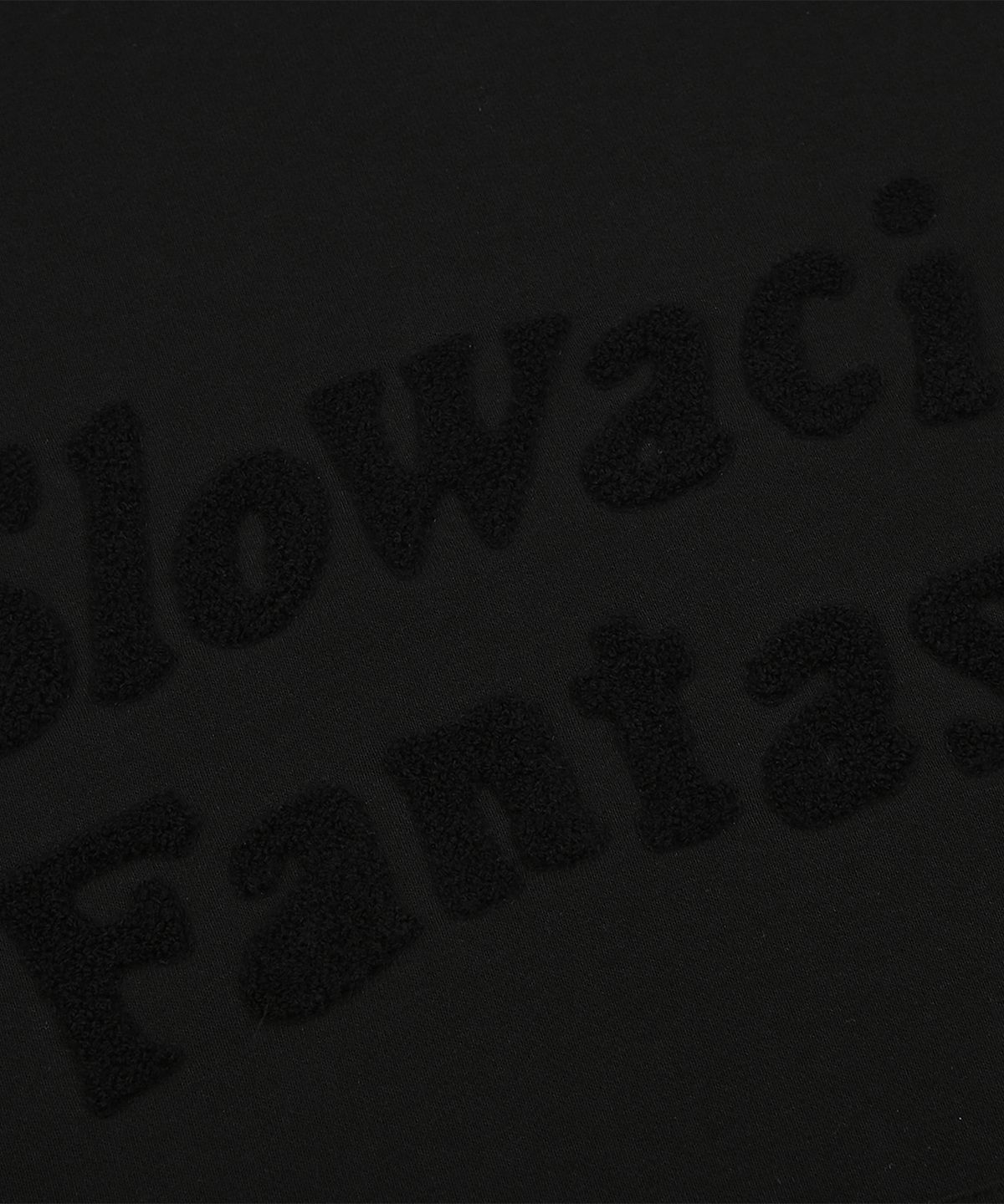 슬로우애시드(SLOWACID) 앙드레김 X 슬로우애시드 판타지 부클 후드티셔츠 [블랙]