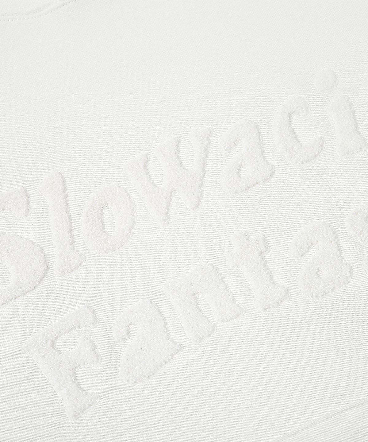 슬로우애시드(SLOWACID) 앙드레김 X 슬로우애시드 판타지 부클 후드티셔츠 [화이트]