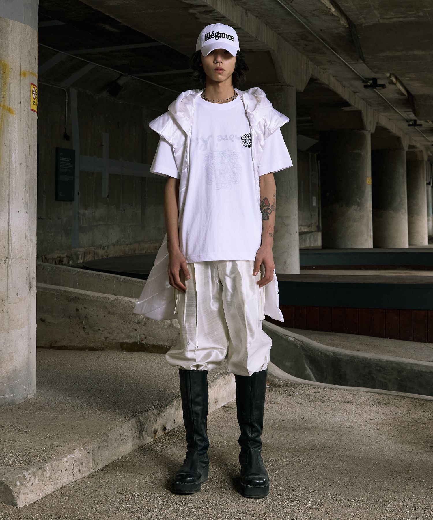 MUSINSA | SLOWACID Andre Kim X Slow Acid Reverse Short