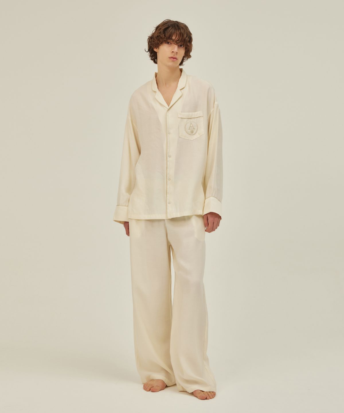 아템포(ATEMPO) CLASSIC PAJAMA SET_ivory