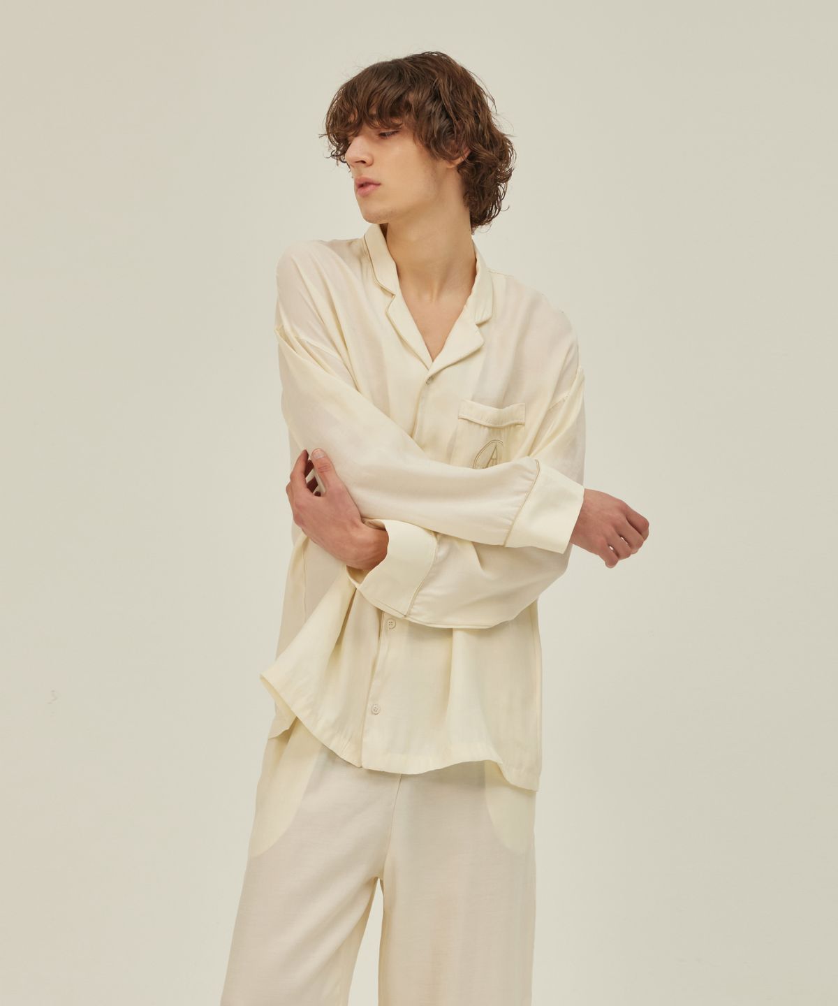 아템포(ATEMPO) CLASSIC PAJAMA SET_ivory