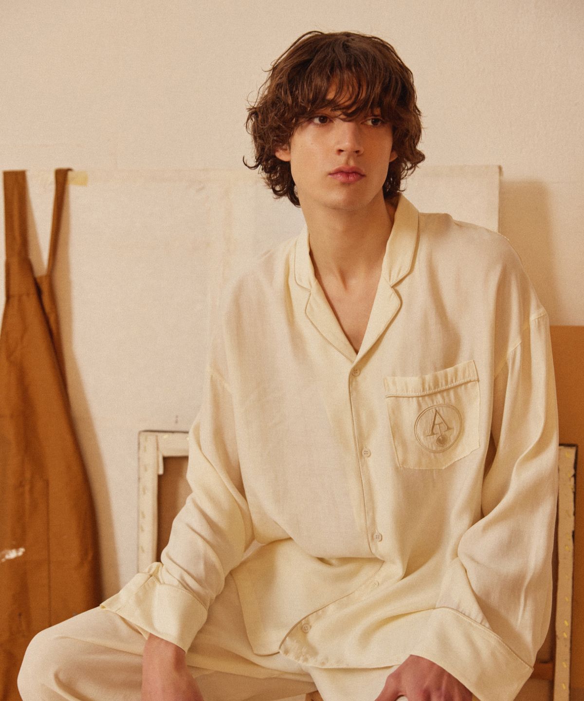 아템포(ATEMPO) CLASSIC PAJAMA SET_ivory