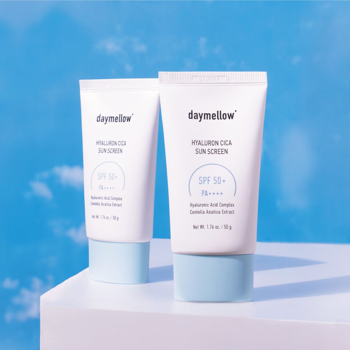 데이멜로우(DAYMELLOW) 데이멜로우 히알루론  촉촉 선크림 SPF 50+ PA++++ ,1개, 50g