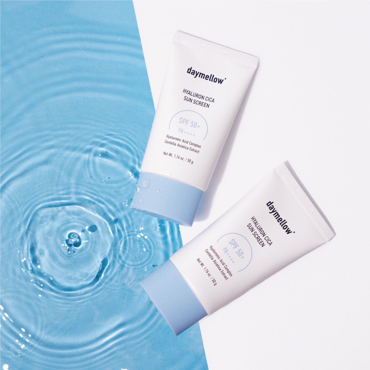 데이멜로우(DAYMELLOW) 데이멜로우 히알루론  촉촉 선크림 SPF 50+ PA++++ ,1개, 50g