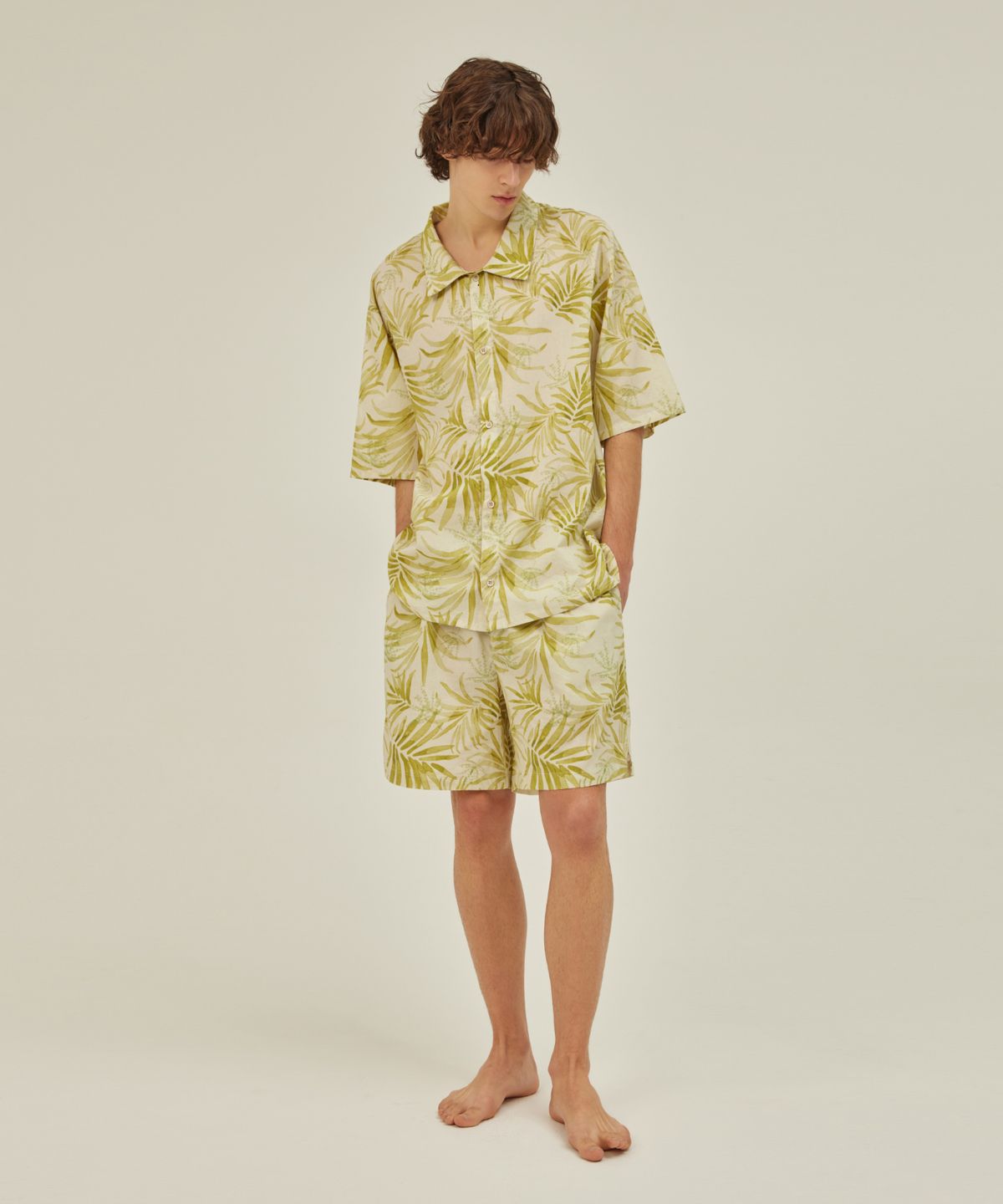 아템포(ATEMPO) BALI PAJAMA SET_lime green