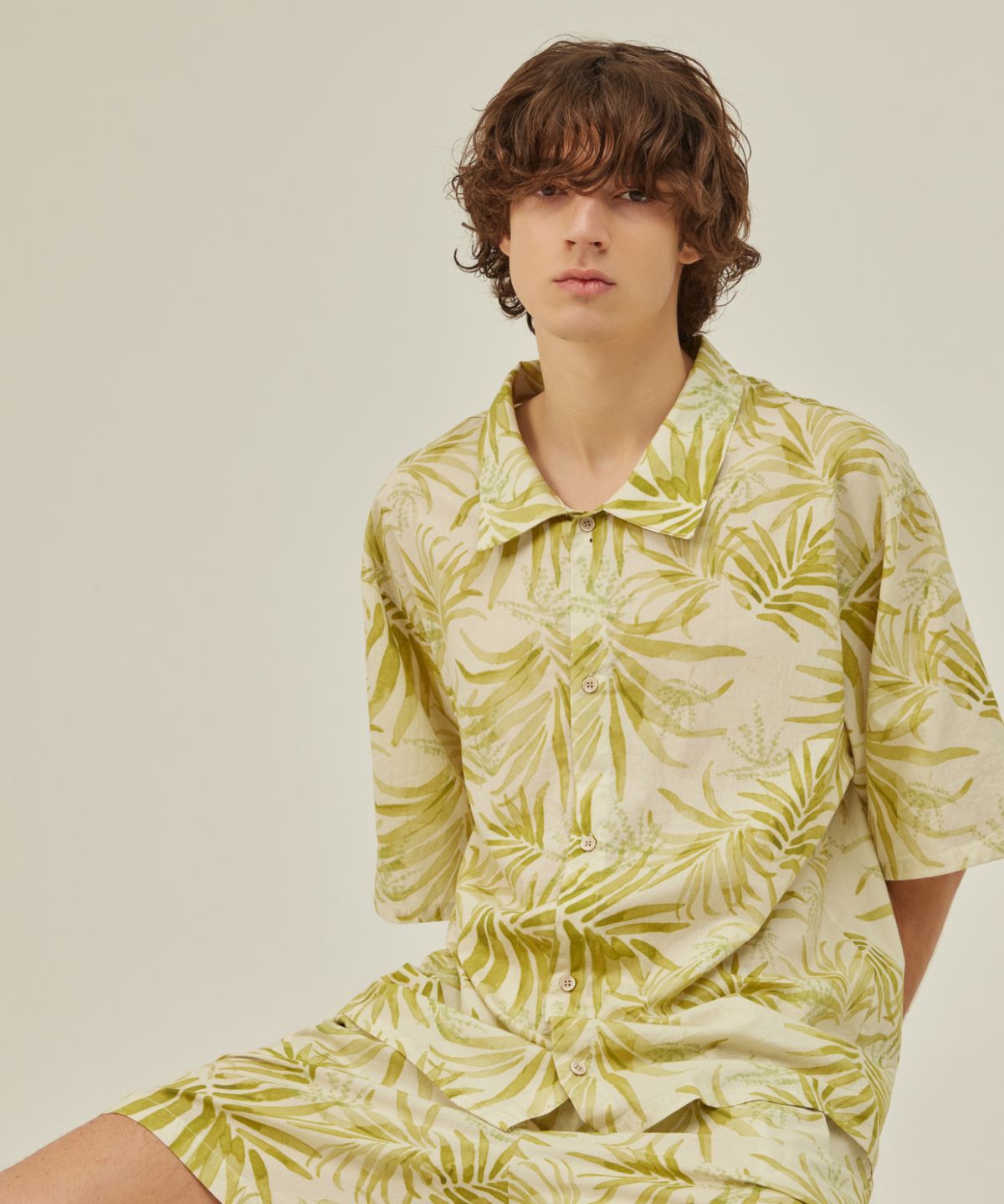 아템포(ATEMPO) BALI PAJAMA SET_lime green