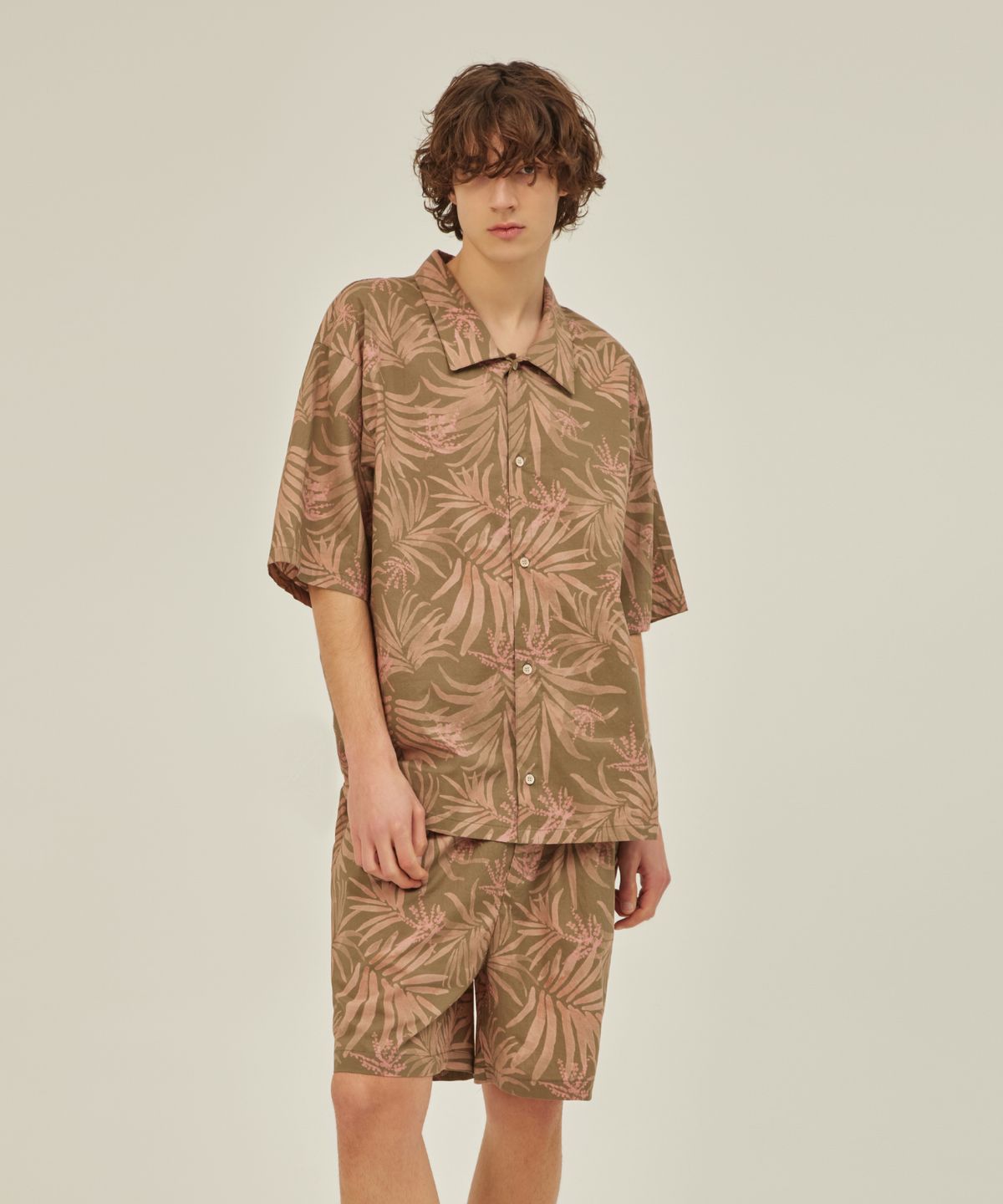 아템포(ATEMPO) BALI PAJAMA SET_pink Sunset