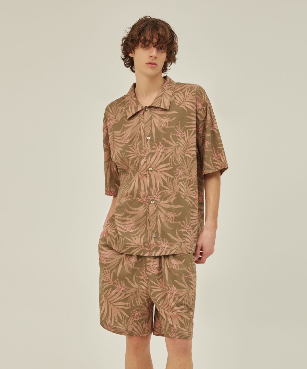 아템포(ATEMPO) BALI PAJAMA SET_pink Sunset