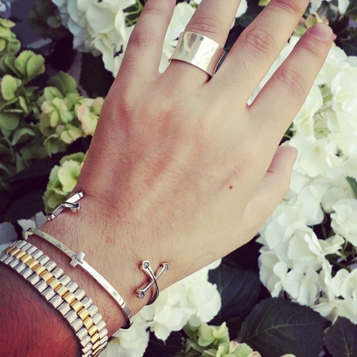 프리카 주얼리(FRICA JEWELRY) 커브 파이프 링