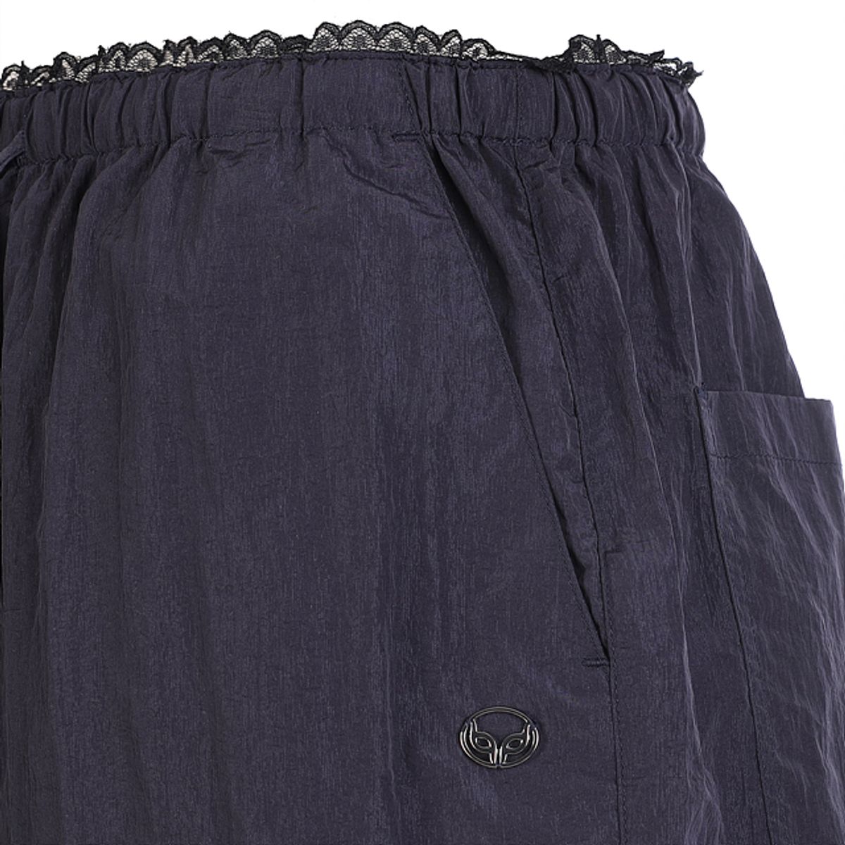 라라폭스(LALAFOX) NYLON LACE SHORTS NAVY BQ2WP005