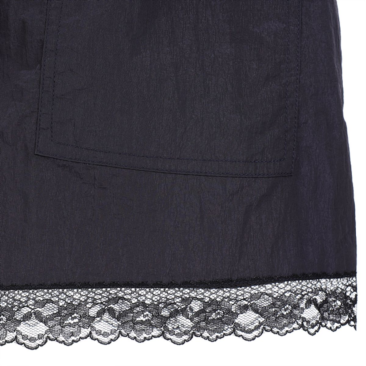 라라폭스(LALAFOX) NYLON LACE SHORTS NAVY BQ2WP005