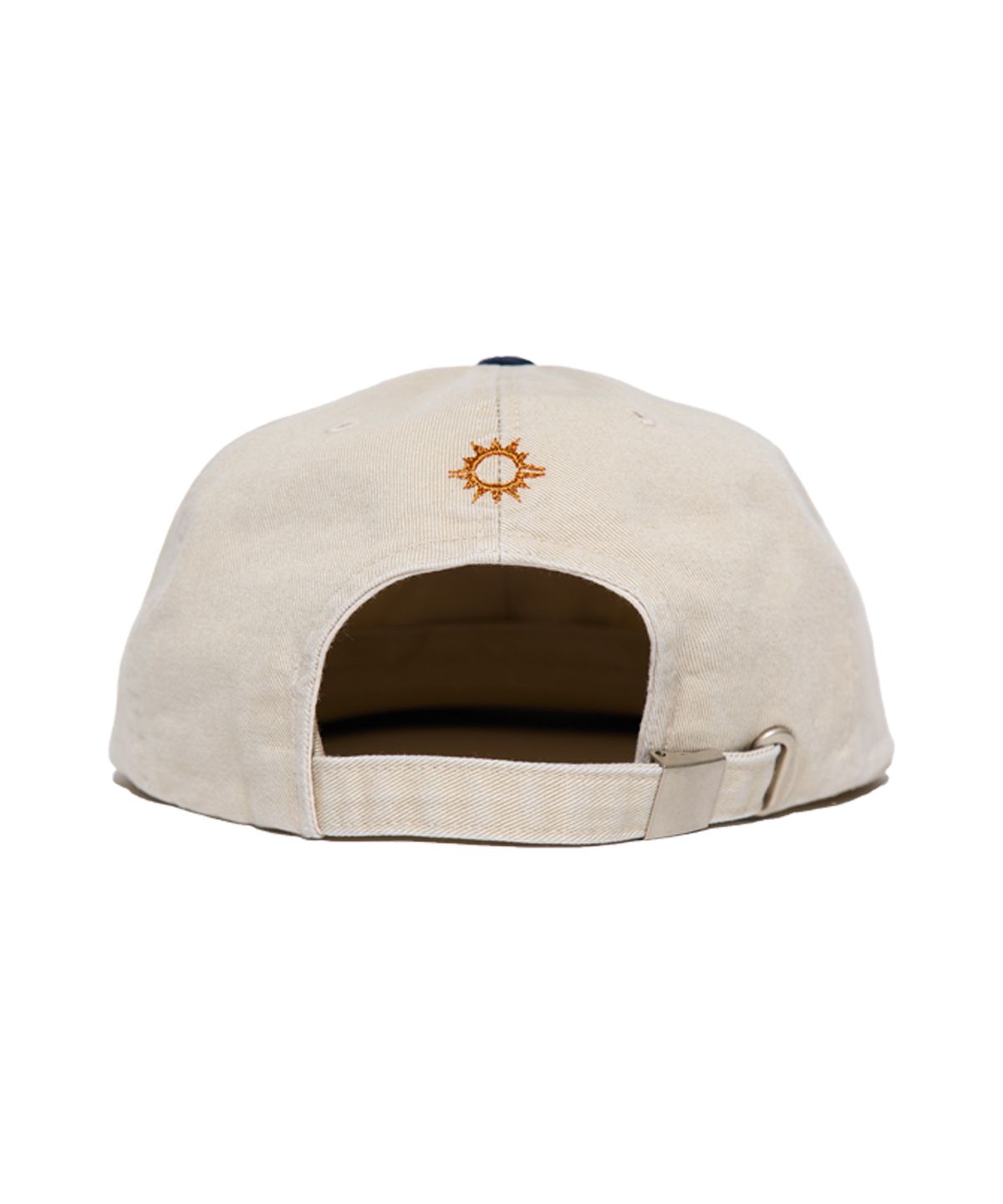 헬로 선라이즈(HELLO SUNRISE) 90s Logo 6Panel Cap_Beige&Navy