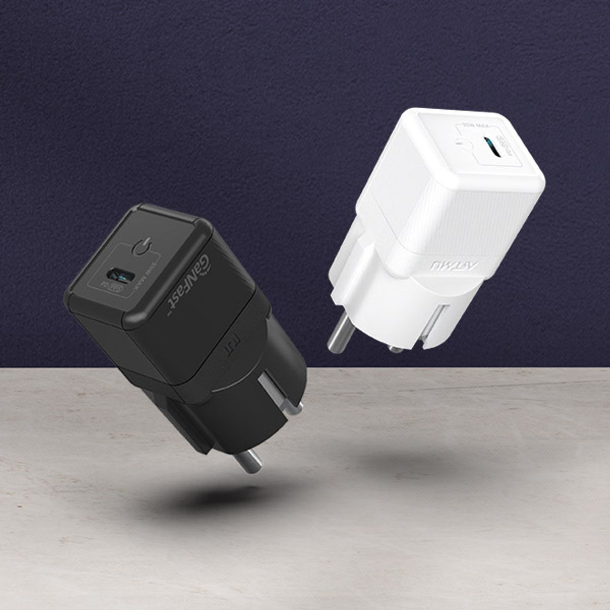 아트뮤(ARTMU) USB PD 25W PPS GaN 접지 초고속 미니 충전기 GM110