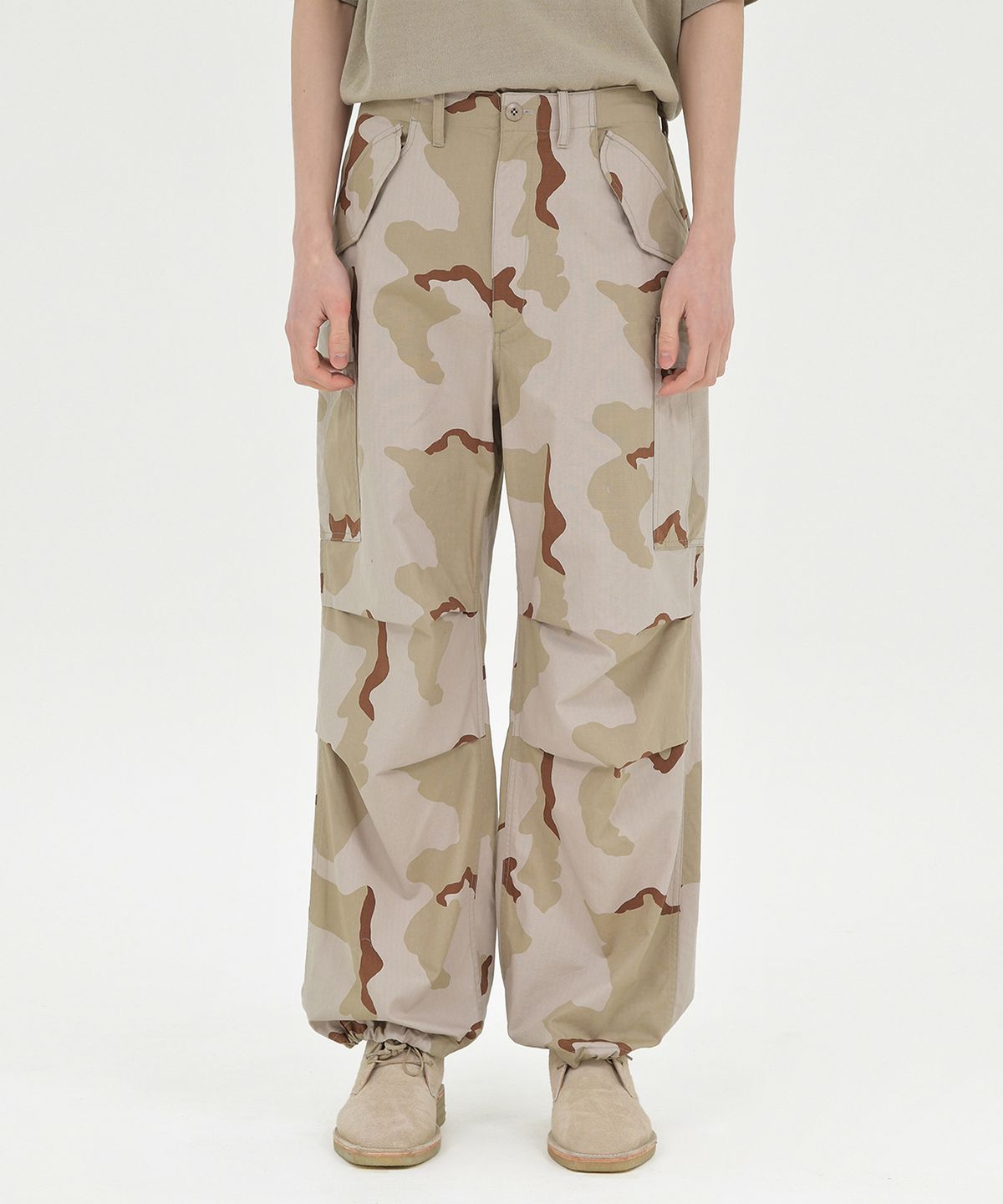 브라운야드(BROWNYARD) 23FW 밀리터리 필드 팬츠, 데저트 카모