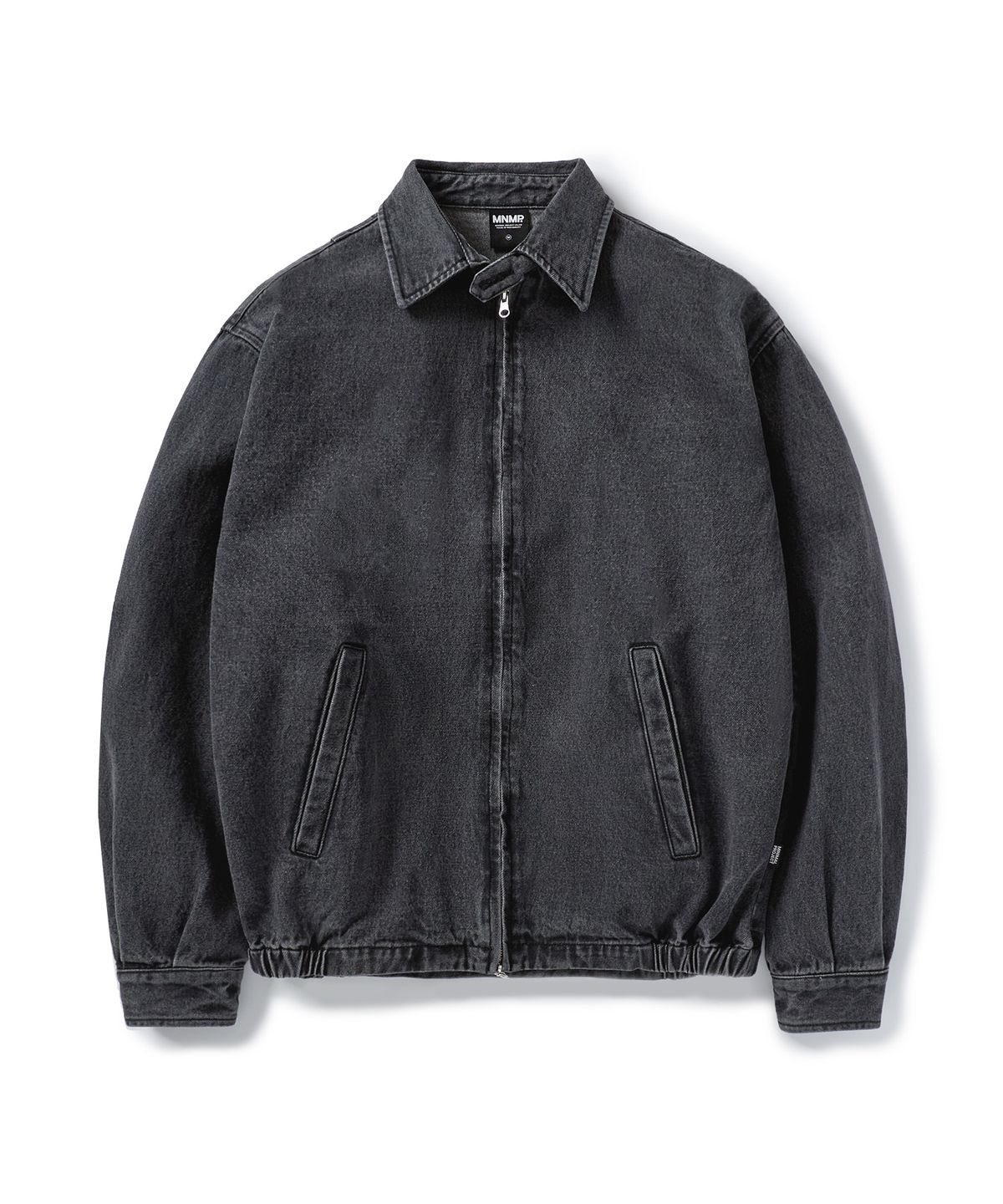 미니멀프로젝트(MINIMALPROJECT) 데님 블루종 워크 자켓 MDJ104 [BLACK]