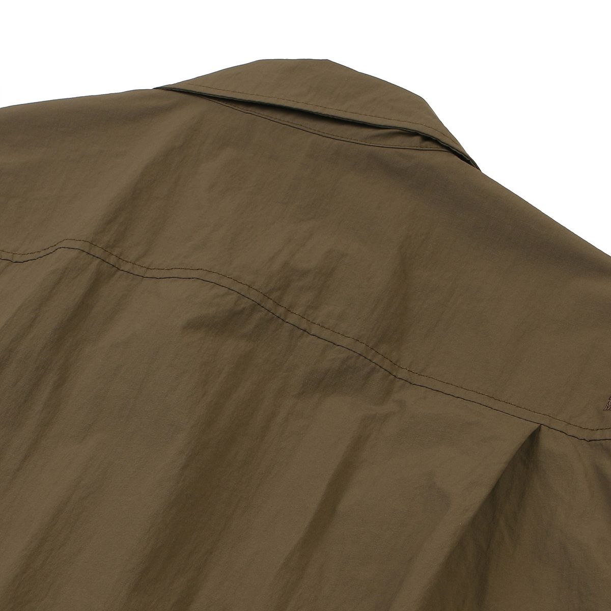펜필드(PENFIELD) MULTI POCKET PACKABLE HALF SHIRTS BROWN_FQ2WR40U