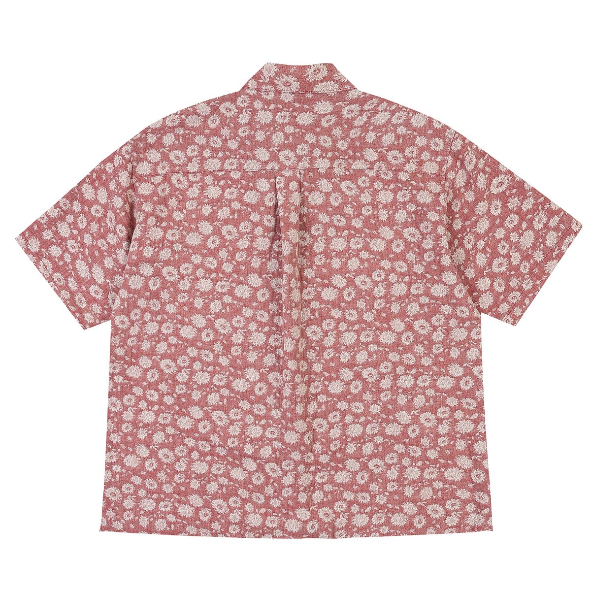 펜필드(PENFIELD) FLOWER JACQUARD HALF SHIRTS PINK_FQ2WR18U
